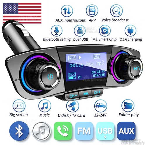 Bluetooth car transmitter - car, fm